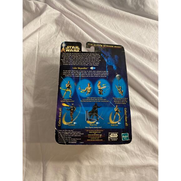 Vintage Star Wars Luke Skywalker Bespin Duel Figure The Empire Strikes Back 2002 - Picture 4 of 4
